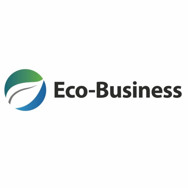 Eco Business - white square